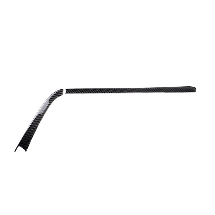 Adesivo decorativo per controllo centrale copilota per auto in fibra di carbonio per BMW F30 2013-2018 / F34 2013-2018, adatto per la guida a sinistra, Copilot Central Control