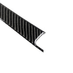 Adesivo decorativo per controllo centrale copilota per auto in fibra di carbonio per BMW F30 2013-2018 / F34 2013-2018, adatto per la guida a sinistra, Copilot Central Control
