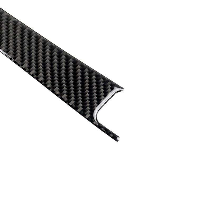 Adesivo decorativo per controllo centrale copilota per auto in fibra di carbonio per BMW F30 2013-2018 / F34 2013-2018, adatto per la guida a sinistra, Copilot Central Control