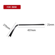 Adesivo decorativo per controllo centrale copilota per auto in fibra di carbonio per BMW F30 2013-2018 / F34 2013-2018, adatto per la guida a sinistra, Copilot Central Control