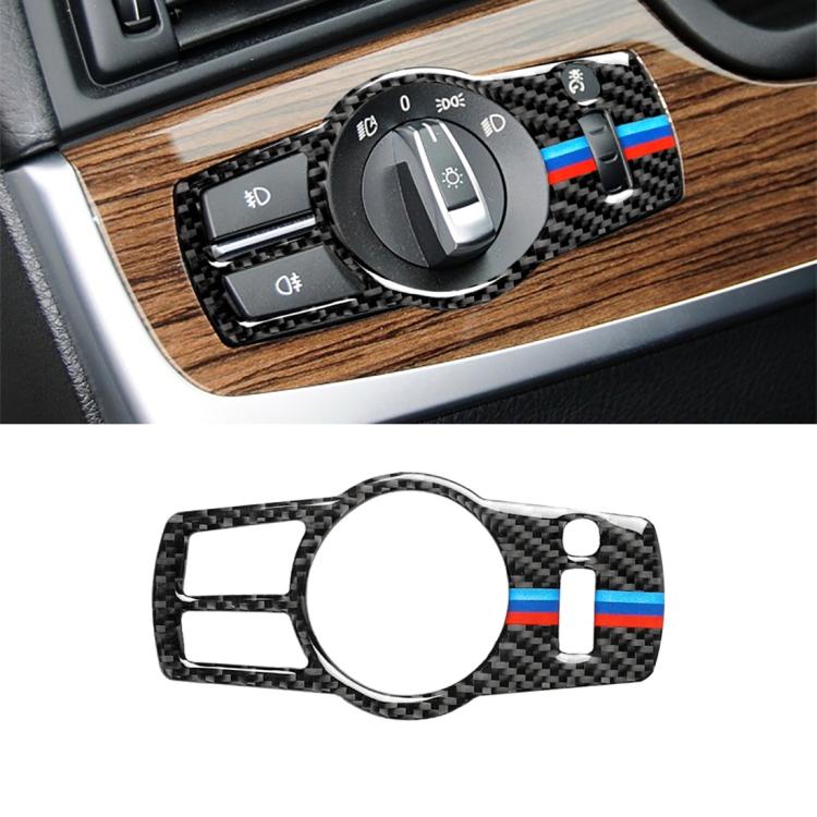 Adesivo decorativo interruttore fari BMW Serie 5 F10