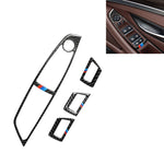 Adesivo decorativo in fibra di carbonio per BMW Serie 5 F10