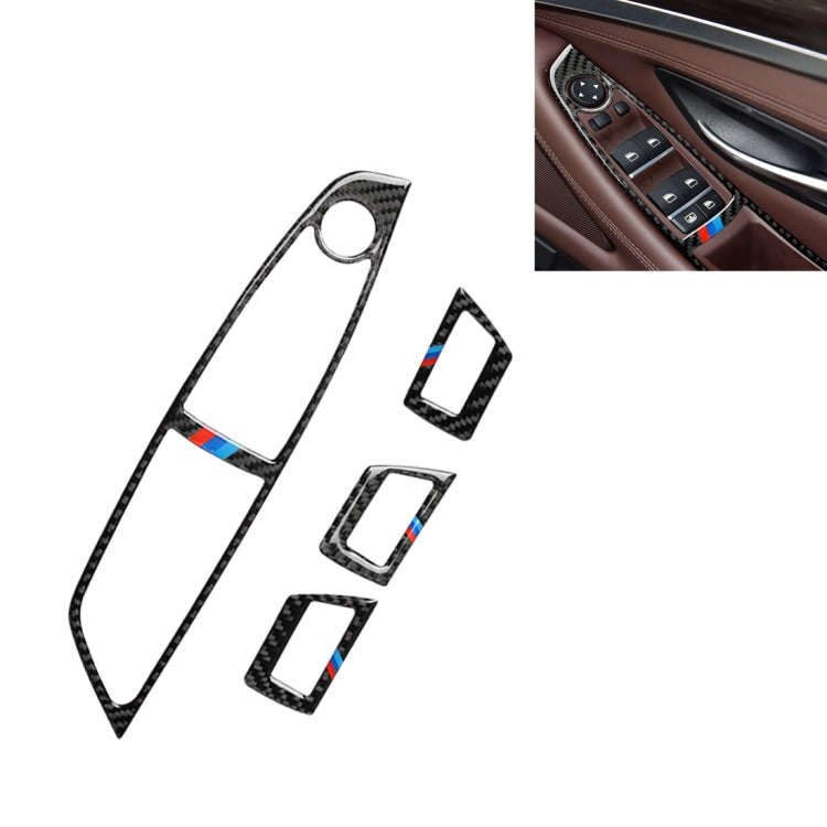 Adesivo decorativo in fibra di carbonio per BMW Serie 5 F10