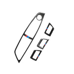 Adesivo decorativo in fibra di carbonio per BMW Serie 5 F10