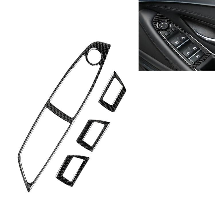 Adesivo decorativo in fibra di carbonio per BMW Serie 5 F10