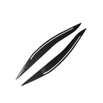 Adesivo decorativo per sopracciglia per lampada per auto in fibra di carbonio per BMW Serie 5 F10 2014-2016, Lamp Eyebrow