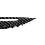 Adesivo decorativo per sopracciglia per lampada per auto in fibra di carbonio per BMW Serie 5 F10 2014-2016, Lamp Eyebrow