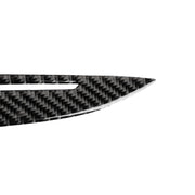 Adesivo decorativo per sopracciglia per lampada per auto in fibra di carbonio per BMW Serie 5 F10 2014-2016, Lamp Eyebrow