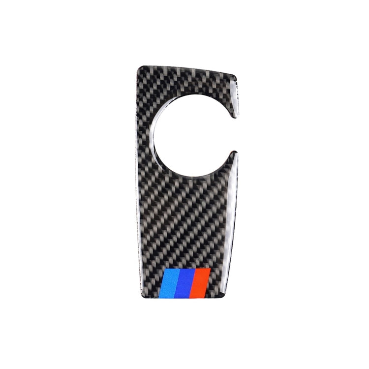 Adesivo decorativo per freno a mano per auto in fibra di carbonio sotto il pannello per BMW Serie 5 F07 F10 F25 F26 / GT X3 X4 2009-2016, adatto per la guida a sinistra, Handbrake Below Panel(Three Color), Handbrake Below Panel