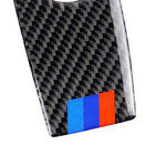 Adesivo decorativo per freno a mano per auto in fibra di carbonio sotto il pannello per BMW Serie 5 F07 F10 F25 F26 / GT X3 X4 2009-2016, adatto per la guida a sinistra, Handbrake Below Panel(Three Color), Handbrake Below Panel