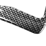 Adesivo decorativo per maniglia della porta posteriore in fibra di carbonio per auto da 2 pezzi per Mazda RX8 2004-2008, guida a destra e a sinistra universale, Rear Door Handle
