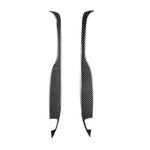 Adesivo decorativo per bracciolo posteriore in fibra di carbonio per auto da 2 pezzi per Mazda RX8 2004-2008, guida a destra e a sinistra universale, Rear Armrest