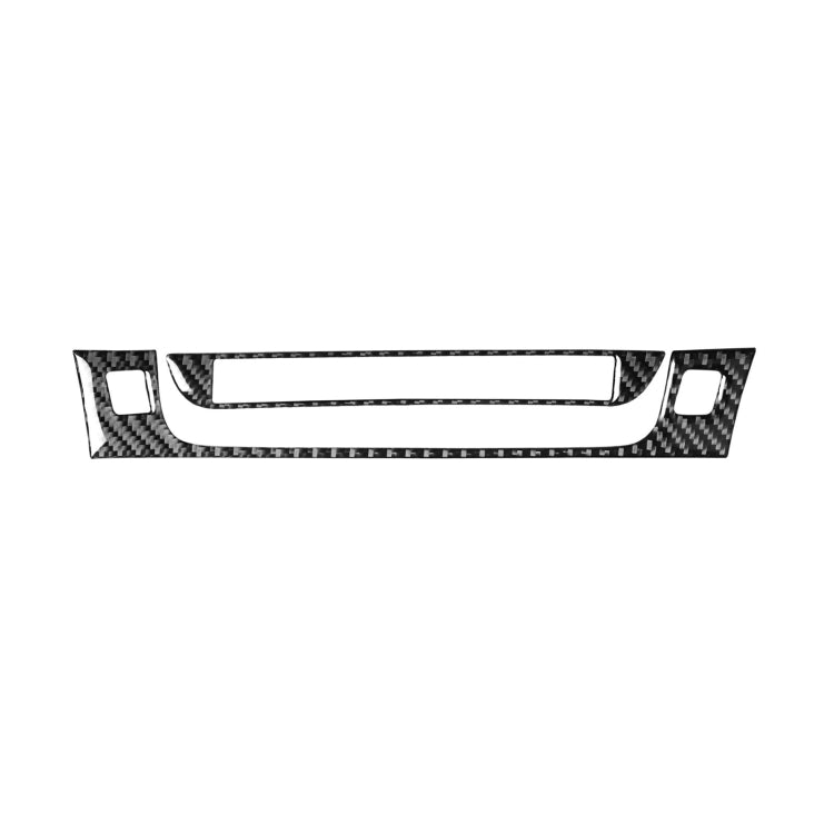 Adesivo decorativo per display informazioni in fibra di carbonio per auto da 2 pezzi per Mazda RX8 2004-2008, guida a destra e a sinistra universale, Information Display