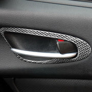 Adesivo decorativo per maniglia della porta in fibra di carbonio da 2 pezzi per Mazda RX8 2004-2008, guida a destra e a sinistra universale, Door Handle