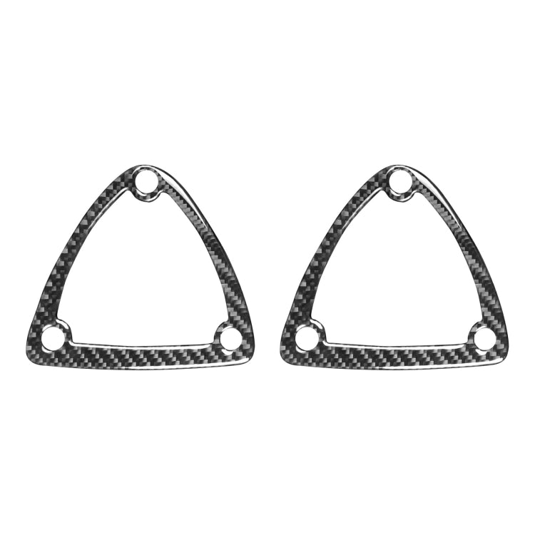 Adesivo decorativo per poggiatesta del sedile in fibra di carbonio per Mazda RX8 2004-2008, guida a destra e a sinistra universale, Seat Headrest