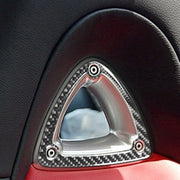 Adesivo decorativo per poggiatesta del sedile in fibra di carbonio per Mazda RX8 2004-2008, guida a destra e a sinistra universale, Seat Headrest