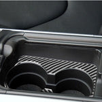 Adesivo decorativo per portabicchieri per corrimano in fibra di carbonio per auto per Mazda RX8 2004-2008, guida a sinistra, Handrail Cup Holder