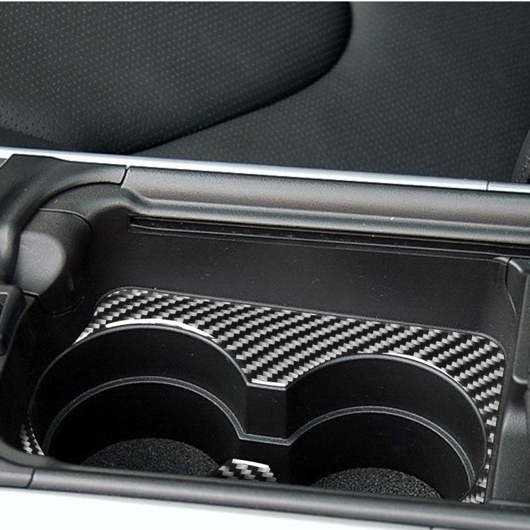 Adesivo decorativo per portabicchieri per corrimano in fibra di carbonio per auto per Mazda RX8 2004-2008, guida a sinistra, Handrail Cup Holder