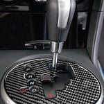 Adesivo decorativo per pannello ingranaggi in fibra di carbonio per Mazda RX8 2004-2008, guida a sinistra, Gear Panel