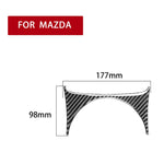Adesivo decorativo superiore per console di posizione del cambio in fibra di carbonio per auto per Mazda RX8 2004-2008, guida a destra e a sinistra universale, Gear Position Console Upper