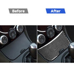 Adesivo decorativo per pannello portaoggetti in fibra di carbonio per auto per Mazda RX8 2004-2008, guida a destra e a sinistra universale, Storage Box Panel