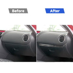 Adesivo decorativo per portaoggetti lato passeggero in fibra di carbonio 2 in 1 per Mazda RX8 2004-2008, guida a destra e a sinistra universale, Passenger Side Storage
