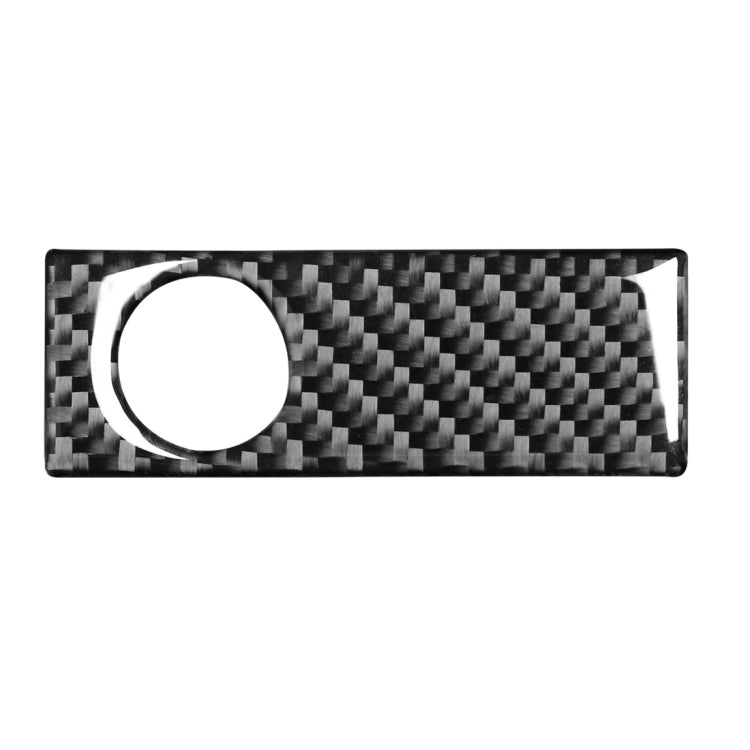 Adesivo decorativo per maniglia vano portaoggetti in fibra di carbonio per auto per Mazda RX8 2004-2008, guida a destra e a sinistra universale, Glove Box Storage Box Handle