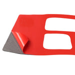 Adesivo decorativo per volante in fibra di carbonio da 2 pezzi per Mazda RX8 2004-2008, guida a destra e a sinistra universale, Steering Wheel A