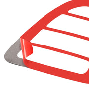 Adesivo decorativo per uscita aria sinistra e destra in fibra di carbonio da 2 pezzi per Mazda RX8 2004-2008, guida a destra e sinistra universale, Left and Right Air Outlet