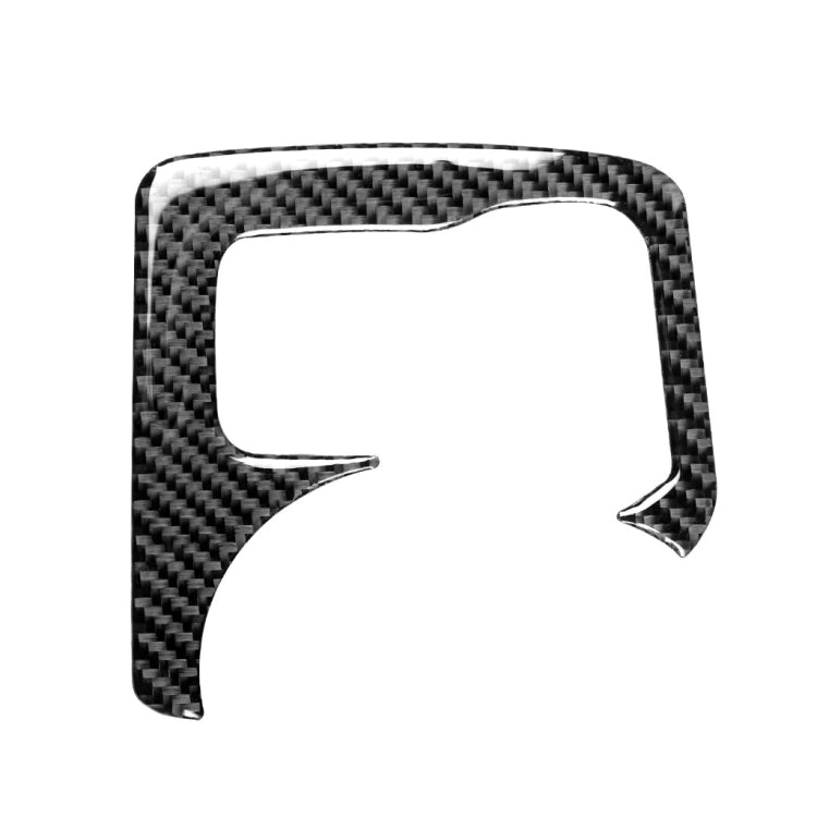 Adesivo decorativo per pulsante di riscaldamento con controllo centralizzato in fibra di carbonio per auto per Nissan 370Z Z34 2009-, guida a destra e a sinistra universale, Central Control Heating Button
