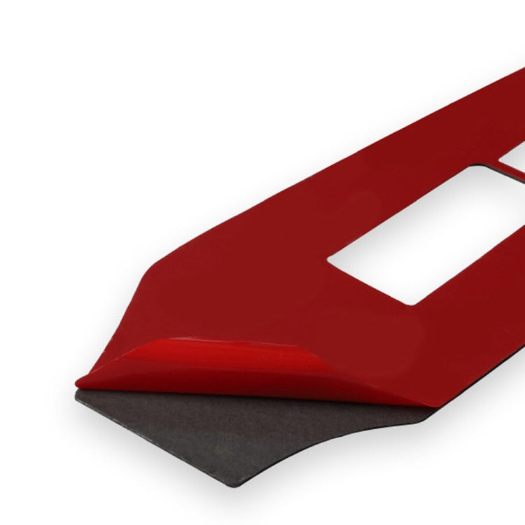Adesivo decorativo per pannello alzacristalli in fibra di carbonio per auto da 2 pezzi per Nissan 370Z Z34 2009-, guida a destra a configurazione bassa, Window Lift Panel Right Drive