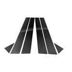 Adesivo decorativo per montante B in fibra di carbonio per auto per Audi A6 2012-2018, guida a destra e a sinistra universale, For Audi A6 2012-2018