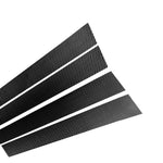 Adesivo decorativo per montante B in fibra di carbonio per auto per Audi A6 2012-2018, guida a destra e a sinistra universale, For Audi A6 2012-2018