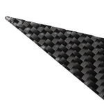 Adesivo decorativo per montante centrale 10 in 1 per auto in fibra di carbonio per Audi Q7 / SQ7 4M 2016-2019, guida a destra e a sinistra universale, For Audi Q7