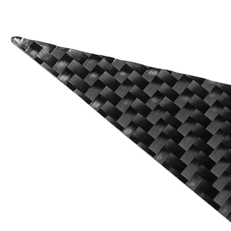 Adesivo decorativo per montante centrale 10 in 1 per auto in fibra di carbonio per Audi Q7 / SQ7 4M 2016-2019, guida a destra e a sinistra universale, For Audi Q7
