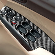 Adesivo decorativo per pannello di sollevamento in vetro e fibra di carbonio 4 in 1 per Honda Civic 8a generazione 2006-2011, guida a destra, Glass Lift Panel, Right Drive