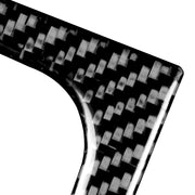 Adesivo decorativo 10 in 1 per auto in fibra di carbonio con cambio automatico e portabicchieri per Honda Civic 8a generazione 2006-2011, guida a sinistra, Automatic Gear + Water Cup Holder, Left Drive