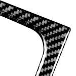 Adesivo decorativo portabicchieri per acqua in fibra di carbonio per auto per Honda Civic 8a generazione 2006-2011, guida a destra e a sinistra universale, Water Cup Holder