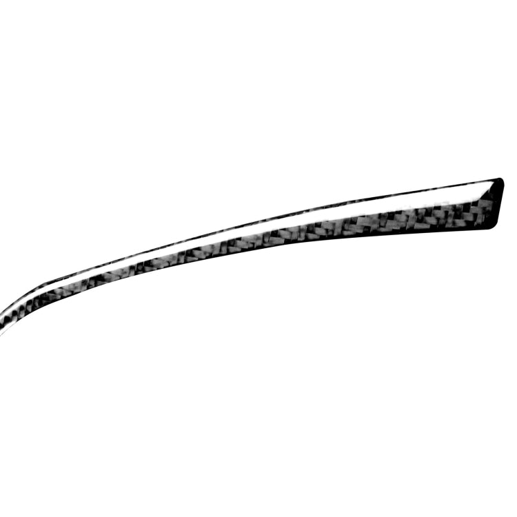 Adesivo decorativo parte superiore del tachimetro per auto in fibra di carbonio per Honda Civic 8a generazione 2006-2011, guida a destra e a sinistra universale, Upper Part of Speedometer