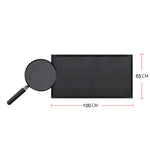 Schermi a rete in nylon N913 per parasole magnetico per tettuccio apribile per auto, ventilato e traspirante, a prova di insetti, antipolvere, dimensioni: 100x65 cm, 100x65cm