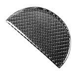 Adesivo decorativo per ingranaggi in fibra di carbonio 2 in 1 per Jeep Wrangler JK 2007-2010, guida a sinistra, Gear