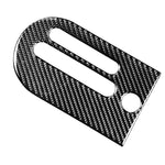 Adesivo decorativo per ingranaggi in fibra di carbonio 2 in 1 per Jeep Wrangler JK 2007-2010, guida a sinistra, Gear