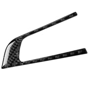 Adesivo decorativo per pulsanti del volante in fibra di carbonio 2 in 1 per Alfa Romeo Giulia Stelvio 2017-2019, guida a destra e a sinistra universale, Steering Wheel Button