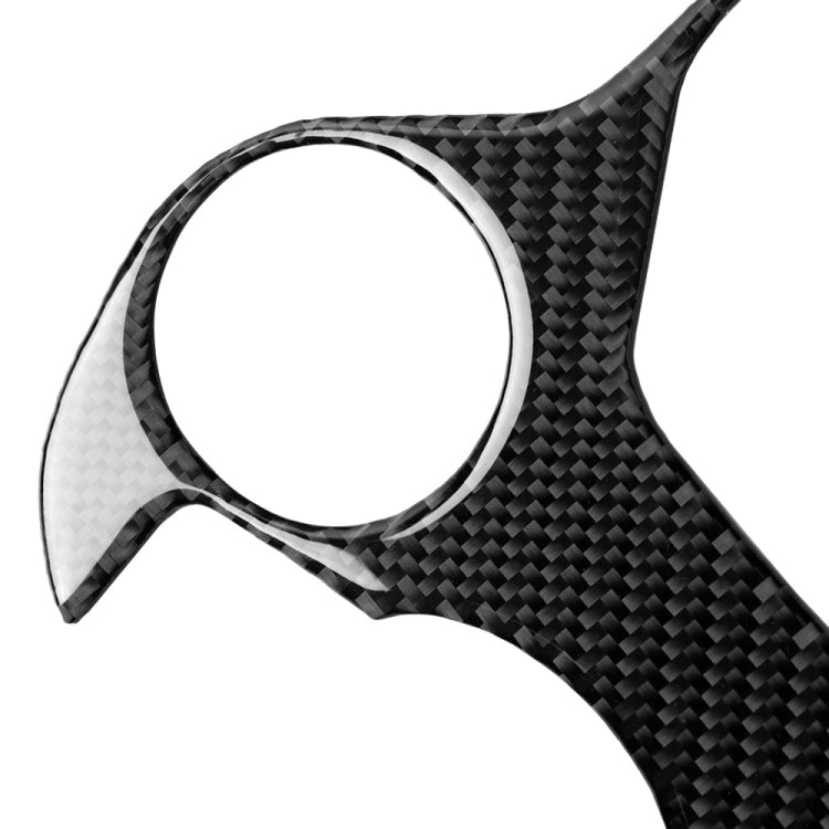 Adesivo decorativo per pannello ingranaggi in fibra di carbonio per auto per Alfa Romeo Giulia 2017-2019, guida a destra e a sinistra universale, Gear Panel