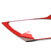 Adesivo decorativo per pannello ingranaggi in fibra di carbonio per auto per Alfa Romeo Giulia 2017-2019, guida a destra e a sinistra universale, Gear Panel