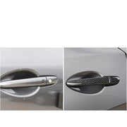 Maniglia per porta esterna in fibra di carbonio per auto con adesivo decorativo Smart Hole per Mazda CX-5 2017-2018, guida a sinistra, Outside Door Handle with Smart, Left Drive