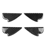 Adesivo decorativo per porta interna in fibra di carbonio per auto per Mazda, guida a destra e a sinistra universale, Inner Door Bowl