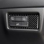 Adesivo decorativo per pannello faro in fibra di carbonio per auto per Mazda CX-5 2017-2018, guida a destra, Headlight Panel, Right Drive