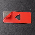 Adesivo decorativo per spia luminosa in fibra di carbonio per auto per Mazda CX-5 2017-2018, guida a destra e a sinistra universale, Warning Light