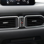 Adesivo decorativo per spia luminosa in fibra di carbonio per auto per Mazda CX-5 2017-2018, guida a destra e a sinistra universale, Warning Light